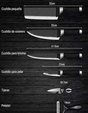 Carregar imagem no visualizador da galeria, Kit Facas - utilidade na cozinha - 6 itens