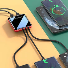 Carregar imagem no visualizador da galeria, Carregador Portátil 4 conectores