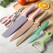 Carregar imagem no visualizador da galeria, Kit Facas - utilidade na cozinha - 6 itens