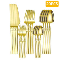 Carregar imagem no visualizador da galeria, Jogo de talher -24 uni