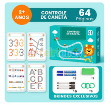 Carregar imagem no visualizador da galeria, Caderno Montessori - Treina a Coordenação motora