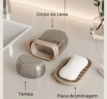 Carregar imagem no visualizador da galeria, Porta sabonete pra viagem