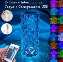 Carregar imagem no visualizador da galeria, Luminária 16 cores