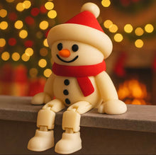 Carregar imagem no visualizador da galeria, Boneco natalino com pernas articuladas ( 3 uni )