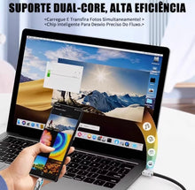 Carregar imagem no visualizador da galeria, Cabo turbo - celular 1,5 metros -