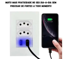 Carregar imagem no visualizador da galeria, Tomada atual com USB