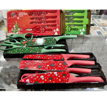 Carregar imagem no visualizador da galeria, Kit de facas Natalino