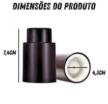 Carregar imagem no visualizador da galeria, Tampa para vinho - Vinho fresco