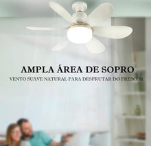Carregar imagem no visualizador da galeria, Ventilador e luz de teto