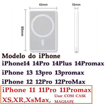 Carregar imagem no visualizador da galeria, Carregador por indução