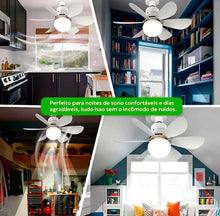 Carregar imagem no visualizador da galeria, Ventilador e luz de teto