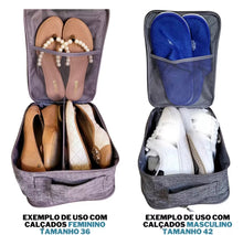 Carregar imagem no visualizador da galeria, Bolsa de sapato viagem ( 2 UNIDADES ) - MALAPATO