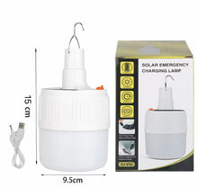 Carregar imagem no visualizador da galeria, Lâmpada Solar e USB -
