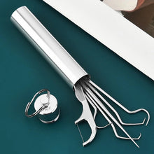 Carregar imagem no visualizador da galeria, Portátil Aço Inoxidável- dentes limpos - 7 PEÇAS