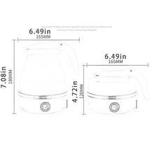 Carregar imagem no visualizador da galeria, CHALEIRA ELÉTRICA PORTÁTIL ' eletric Chá - 600ML
