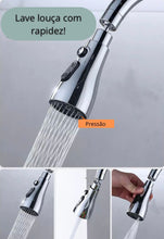 Carregar imagem no visualizador da galeria, TorneiraX Multifuncional Rotativa 360°