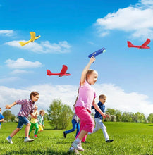 Carregar imagem no visualizador da galeria, AVIÃO PLANADOR INDESTRUDÍVEL COM PISTOLA