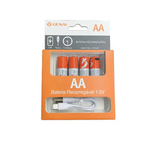 Carregar imagem no visualizador da galeria, Pilha com carregamento USB
