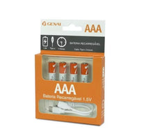 Carregar imagem no visualizador da galeria, Pilha com carregamento USB
