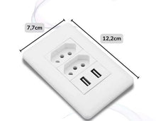 Carregar imagem no visualizador da galeria, Tomada atual com USB
