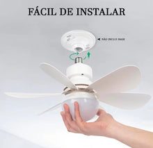 Carregar imagem no visualizador da galeria, Ventilador e luz de teto
