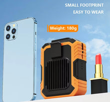 Carregar imagem no visualizador da galeria, Ventilador de cintura e Power Bank
