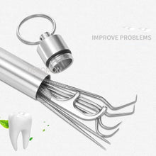 Carregar imagem no visualizador da galeria, Portátil Aço Inoxidável- dentes limpos - 7 PEÇAS
